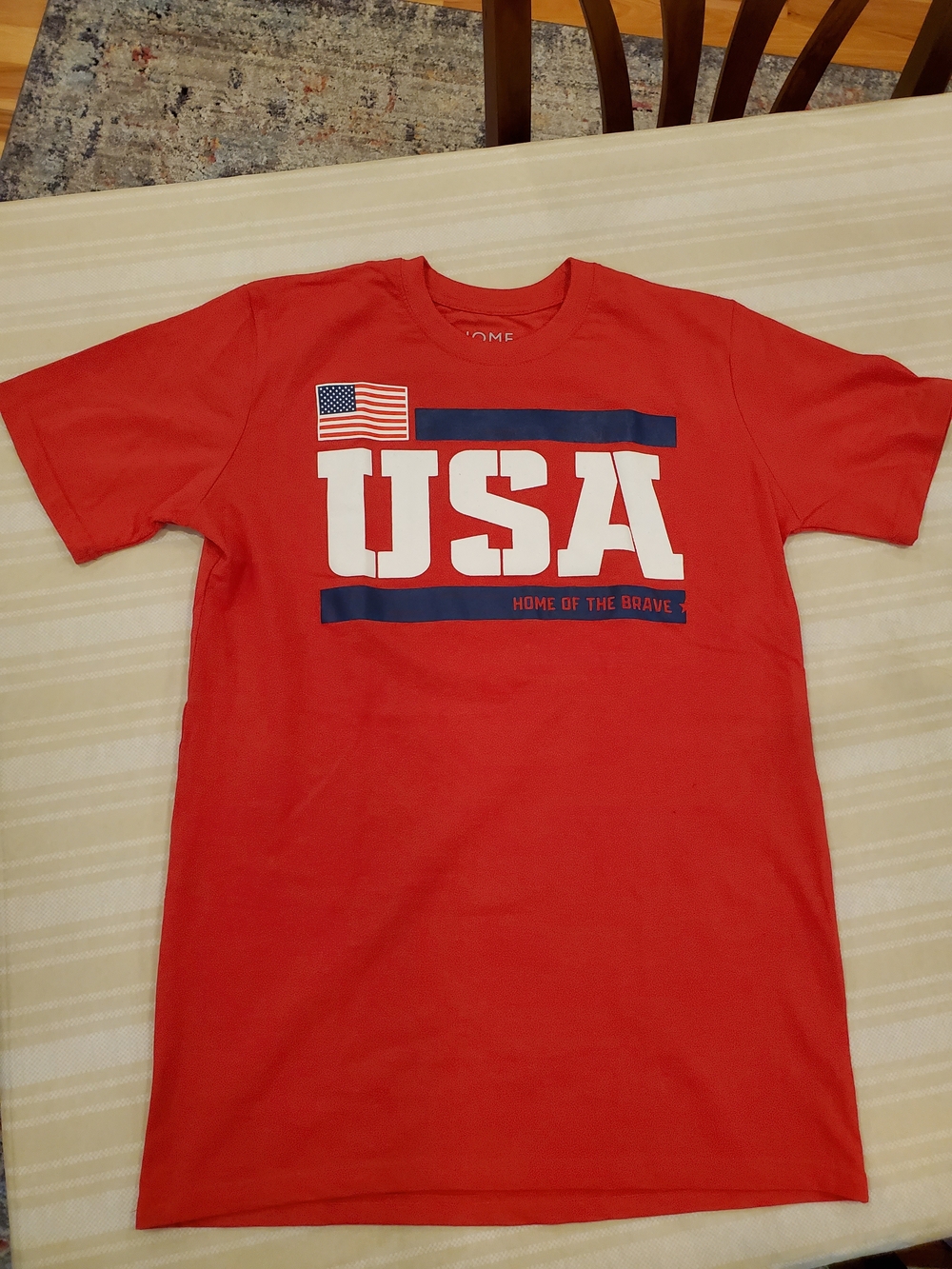 Men's USA Graphic T-Shirt - Red